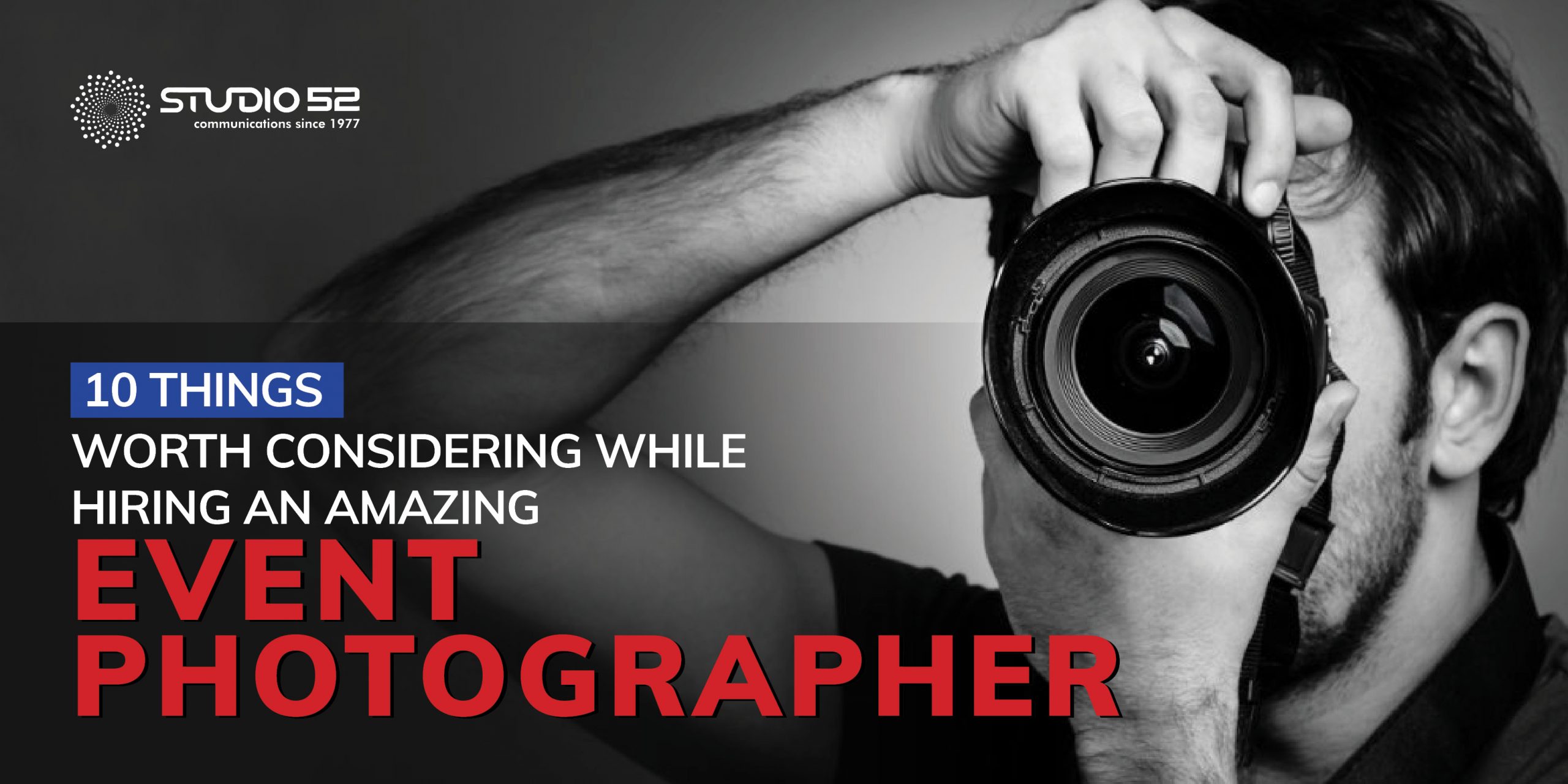 Event Photographer Advertising