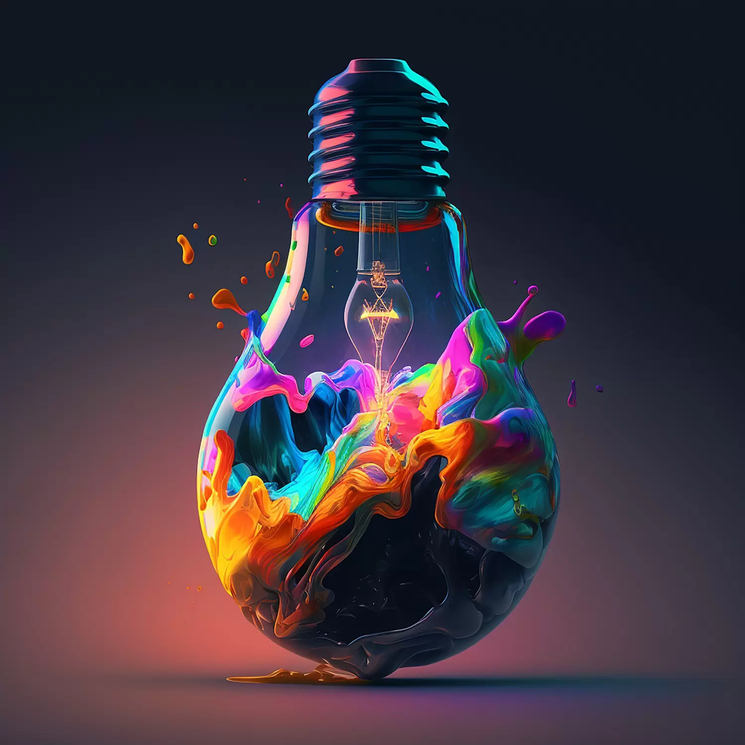 العلامة التجارية creative idea bulb 1